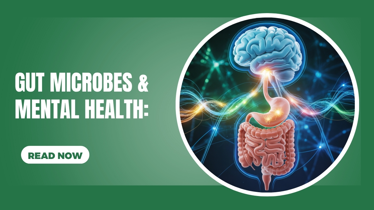 Gut Microbes & Mental Health: How Tiny Mutations Influence the Brain | Nuro Spark